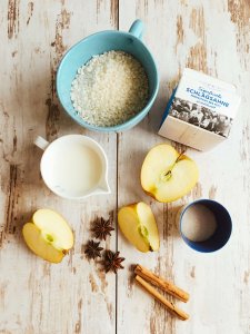 Milchreis mit Apfelkompott zum Mitnehmen 30