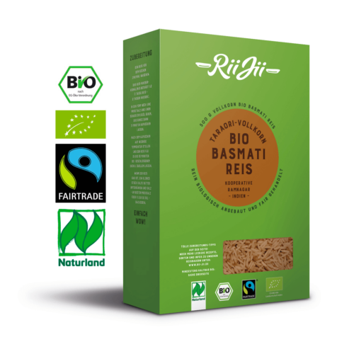 Bio-Basmati Reis, Vollkorn (500g) 1