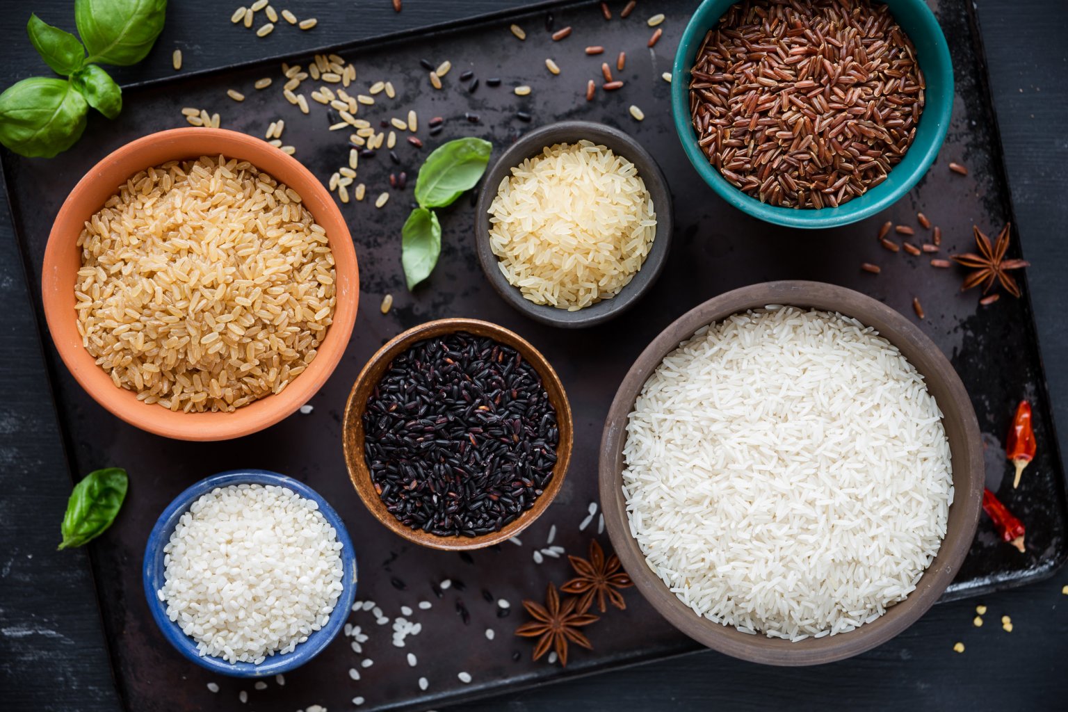 Die Unterschiede der einzelnen Reissorten Rii Jii Basmati Reis